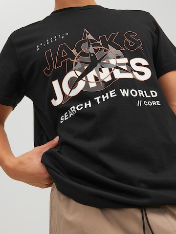 JACK & JONES Тениска 'Hunt' в черно