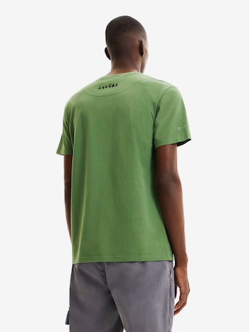 Desigual T-Shirt 'Felt' in Grün