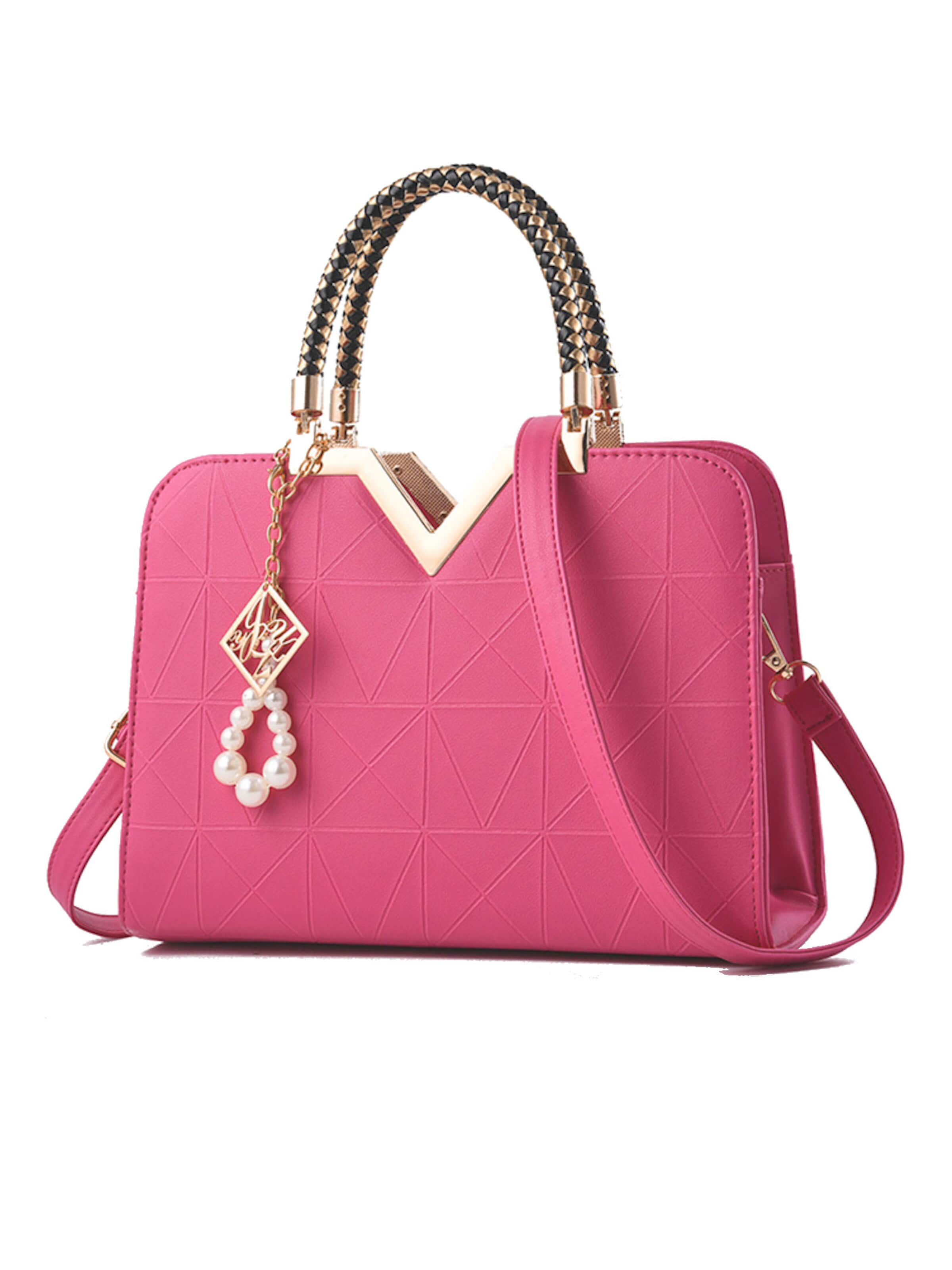 Tomshop24-7 Handbag 'Ula' in Pink: front