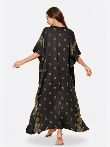 Vivi Idee Morgenmantel 'Kaftan'‌‌‌‌‌ in Schwarz