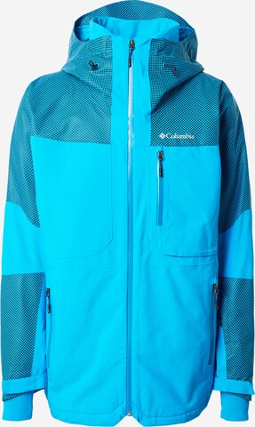COLUMBIA Outdoorová bunda – modrá: přední strana