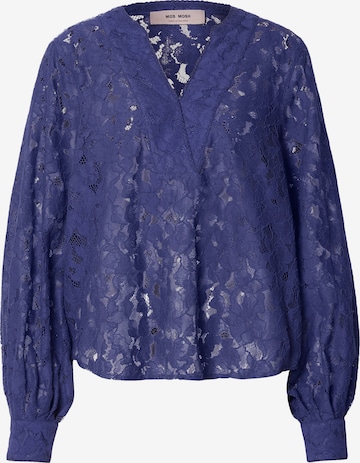 MOS MOSHBluza 'MMYen River' - plava boja: prednji dio