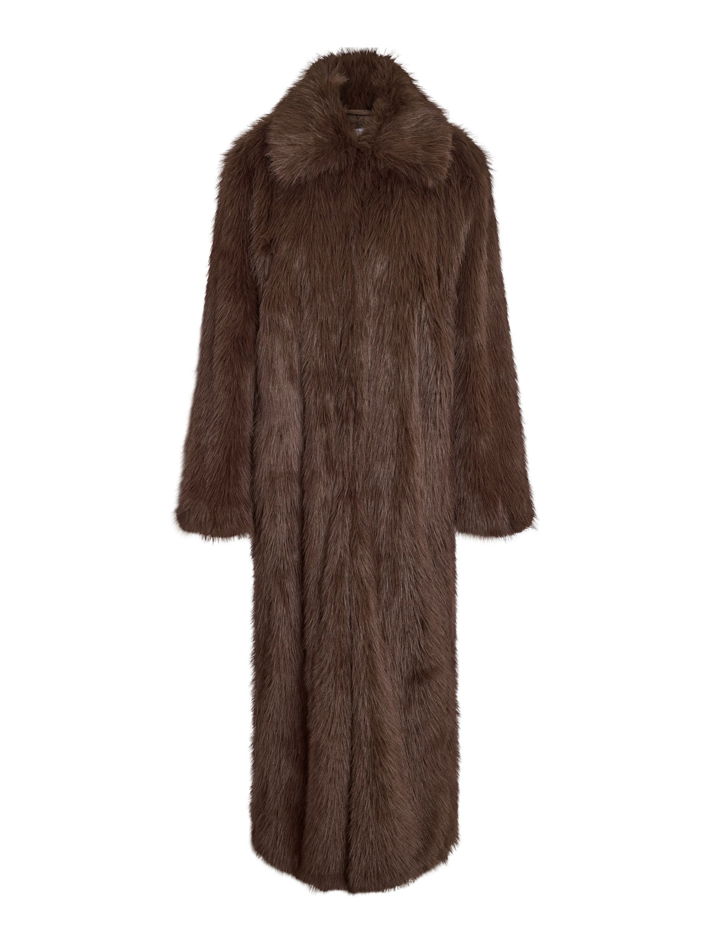 Noisy may Winter coat in Brown: front