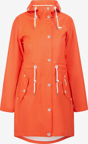 Schmuddelwedda Raincoat in Orange: front