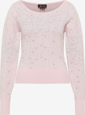 Pull-over myMo at night en rose : devant