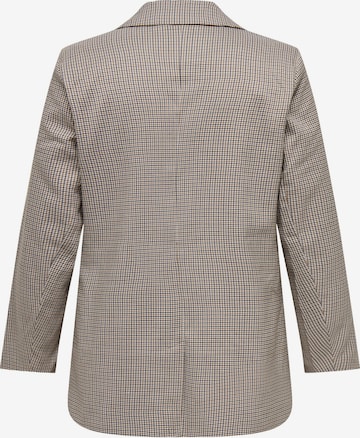 ONLY Carmakoma Blazer 'Dita' in Braun