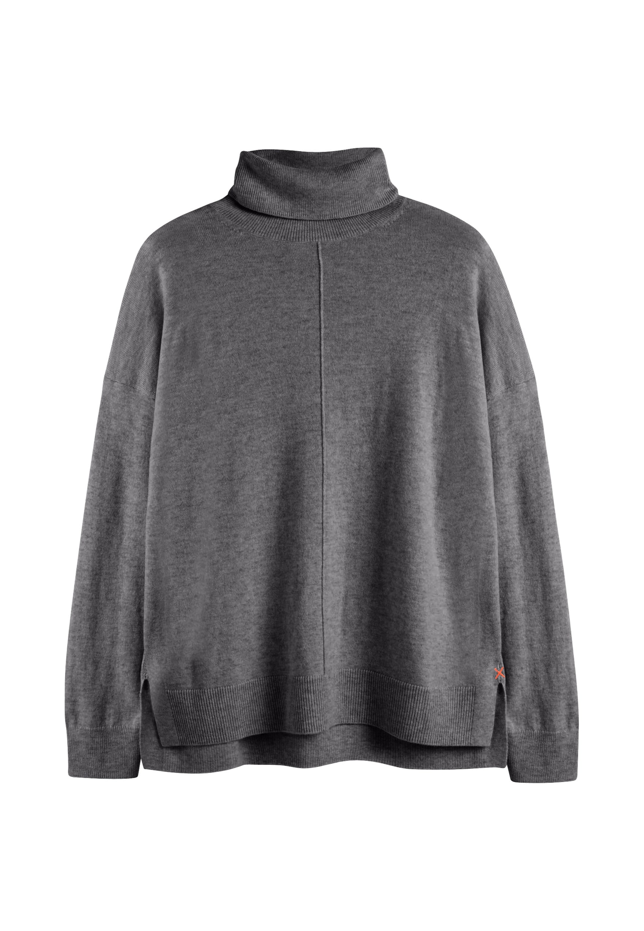 Pullover 'Basics' di Chinti & Parker in grigio: frontale