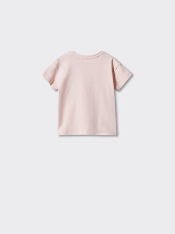MANGO KIDS T-Shirt 'HUG' in Pink
