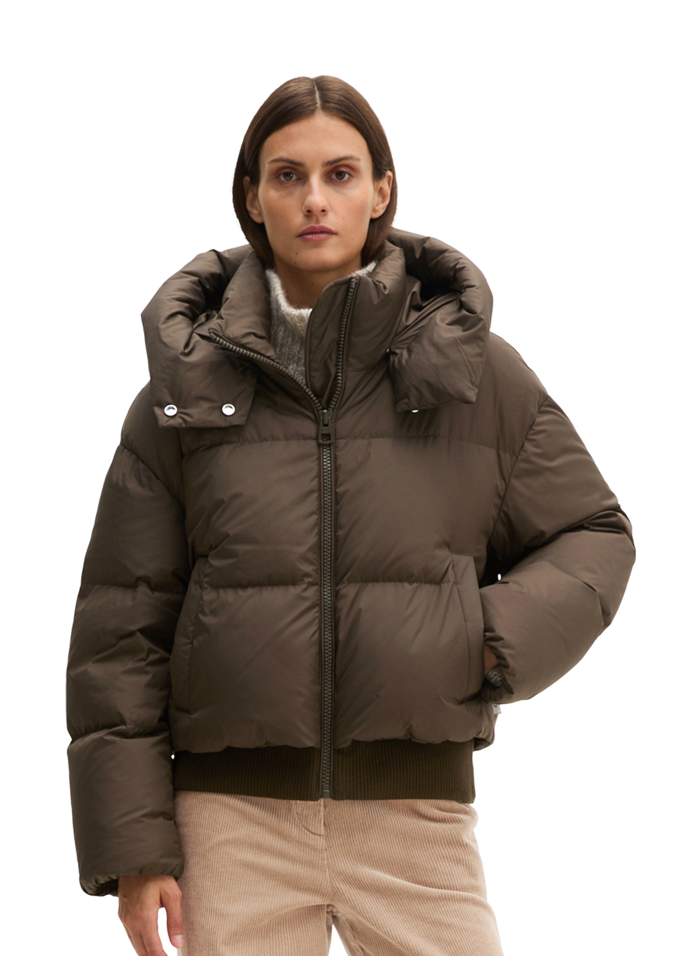 Marc O'Polo Jacke in Braun: Vorderseite