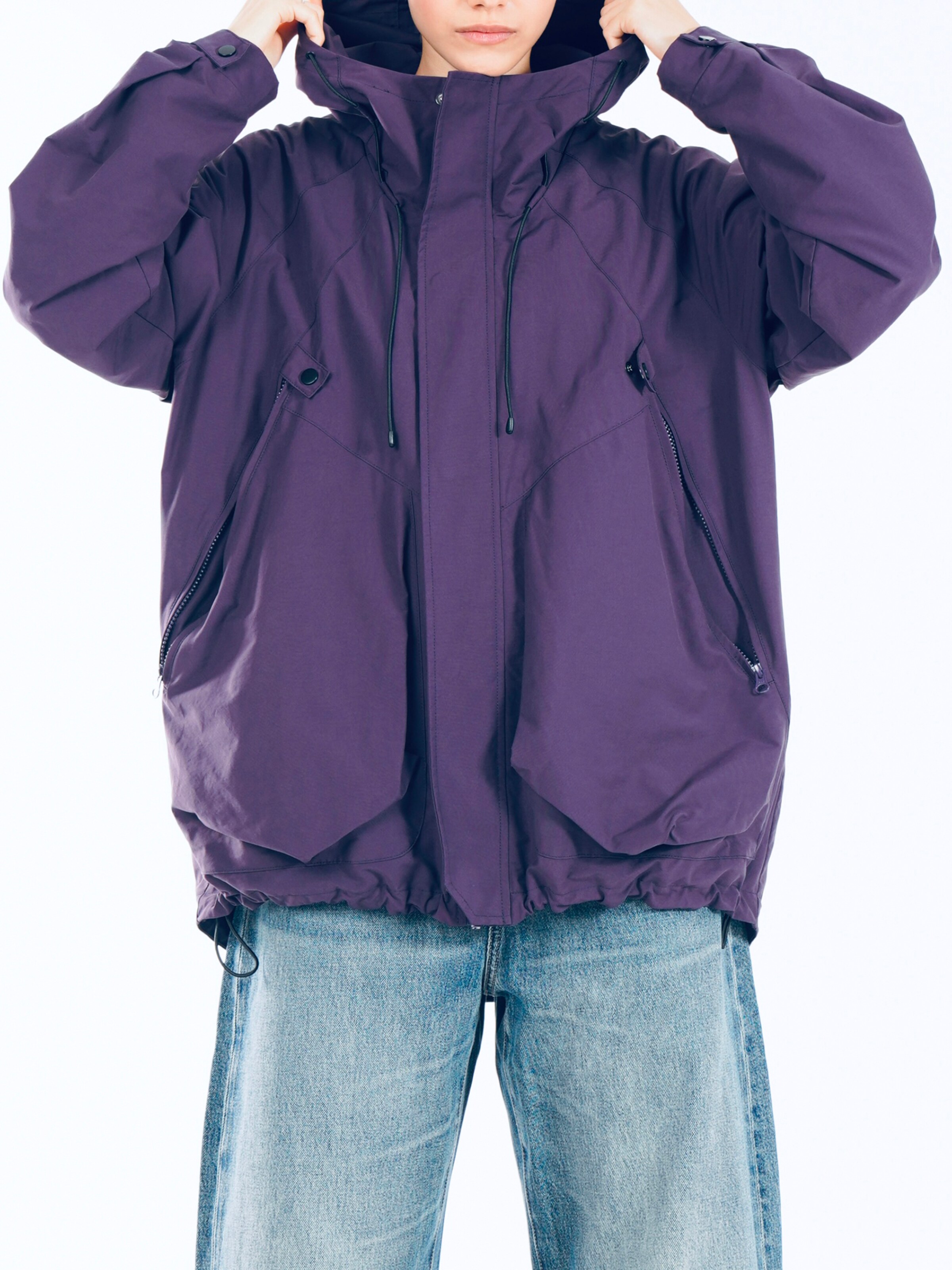 yoligex Übergangsjacke‌ in Lila: Vorderseite