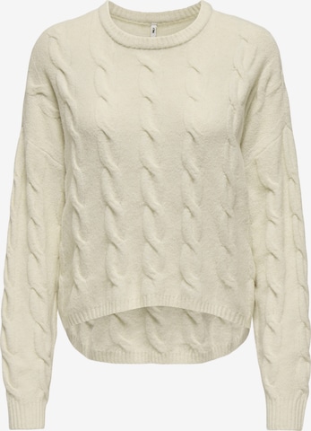 Pull-over 'ONLJEANETT' ONLY en beige : devant