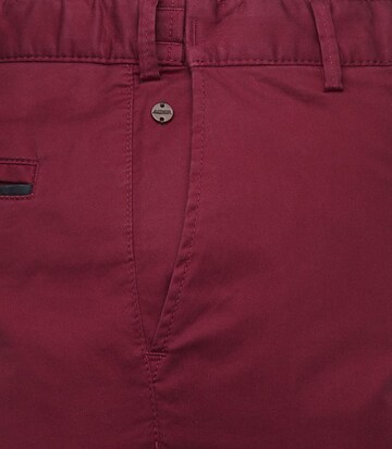 Regular Pantalon chino 'Oslo' MEYER en rouge