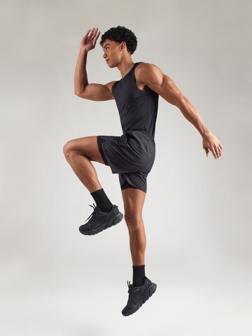 Reebok Szabványos Sportnadrágok 'ATHLETE' - fekete