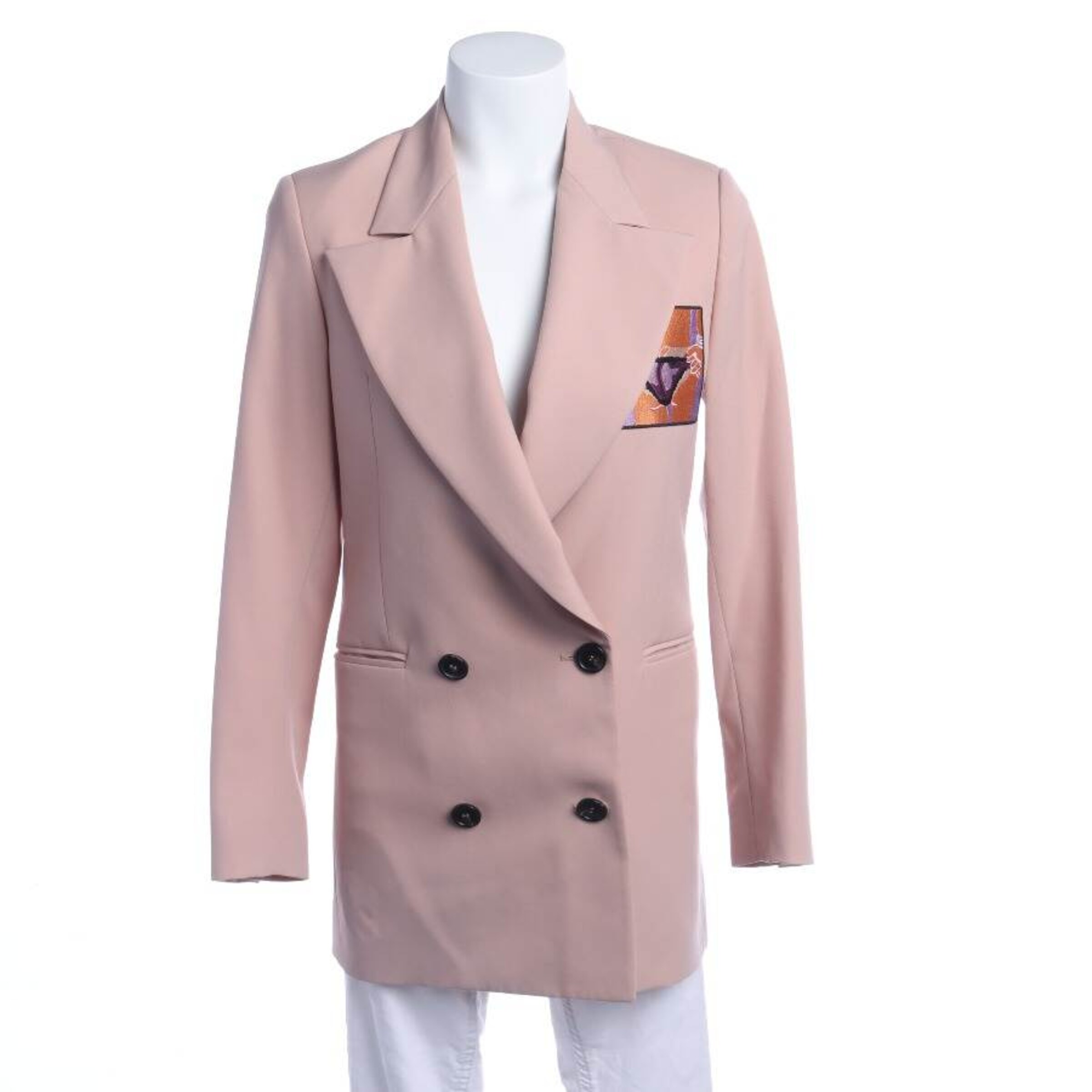 MSGM Blazer in XXS in Mixed colors: front