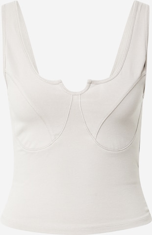 Abercrombie & Fitch Top in Grey: front