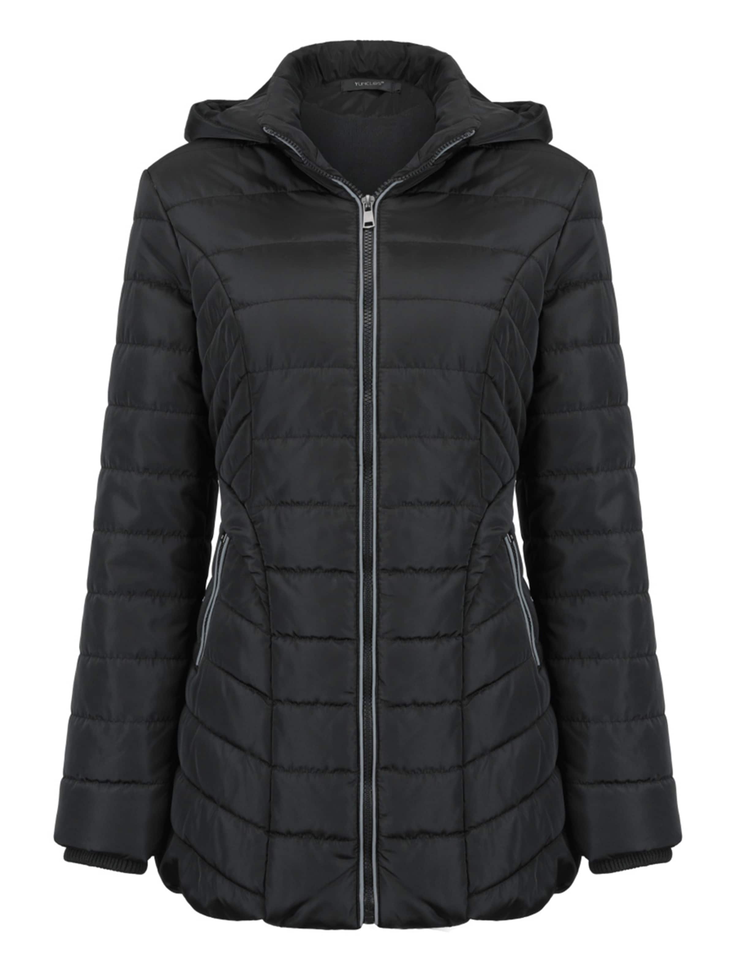 Youthup Winter Jacket in Black: front