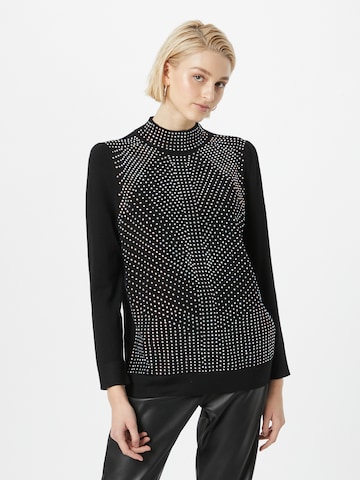 Pull-over Wallis en noir : devant