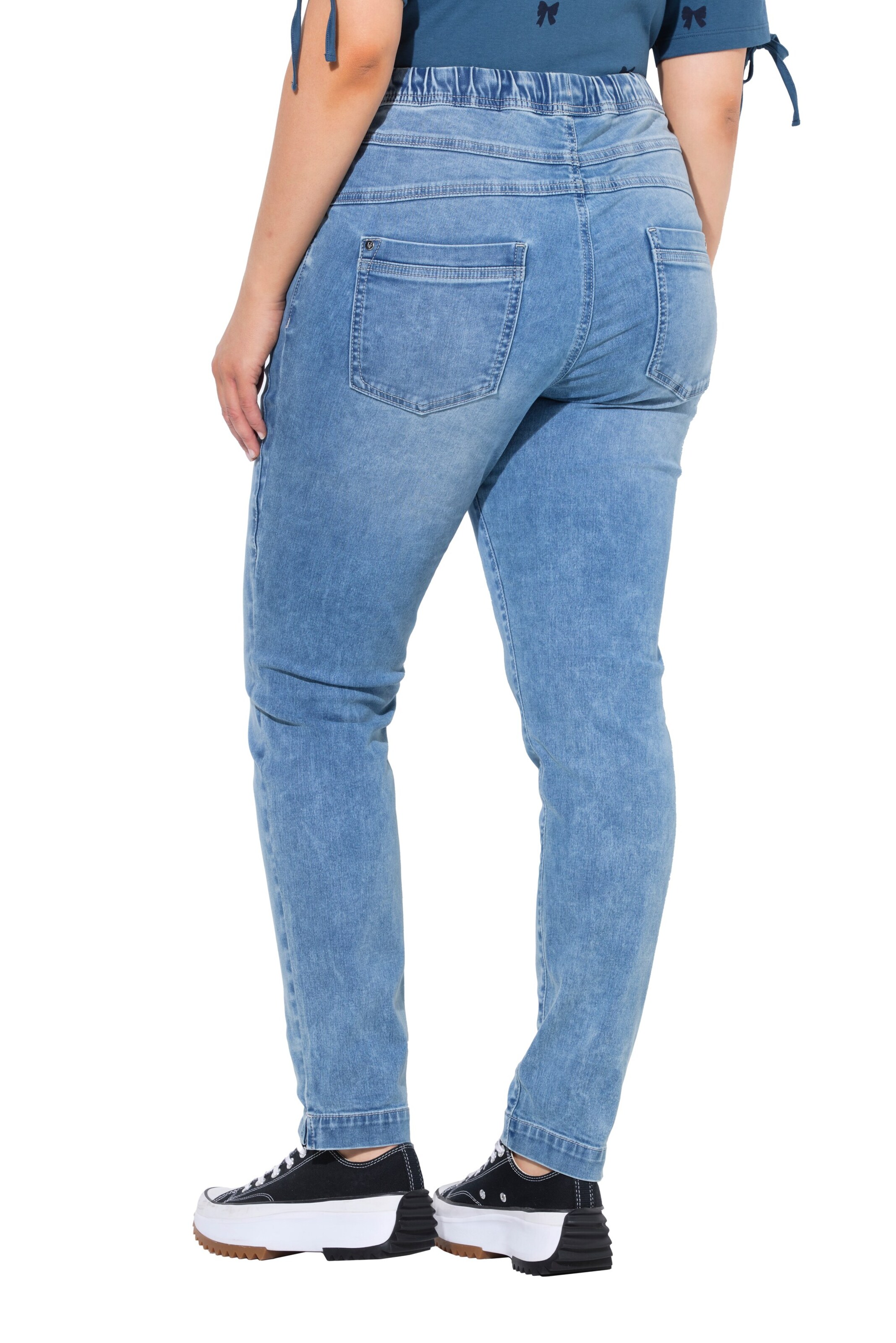 Ulla Popken Skinny Jeggings in Blue