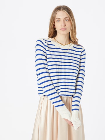 Lollys Laundry - Pullover 'Dane' em azul: frente