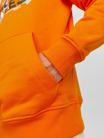JACK & JONES Sweatshirt 'DUST' i orange