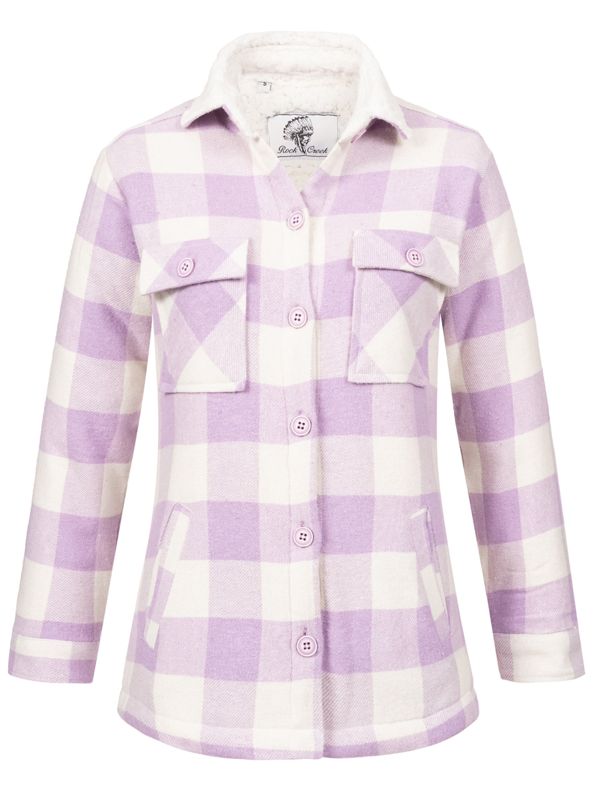 Rock Creek Jacke in Lila: Vorderseite