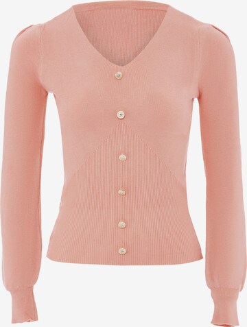 Pull-over caspio en rose : devant