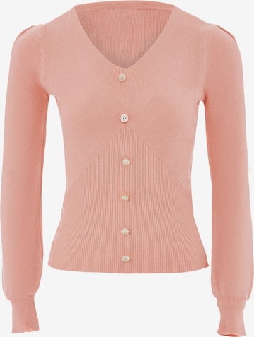 caspio Sweater in Pink: front