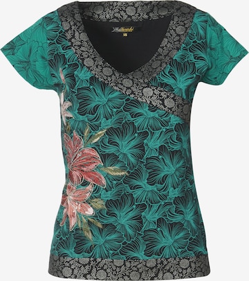 Tricou de la KOROSHI pe verde: față