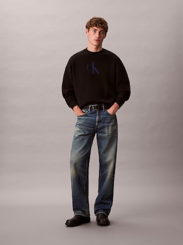 Calvin Klein Jeans Pullover in Schwarz