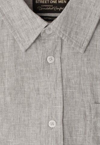 Street One MEN Regular Fit Hemd in Braun