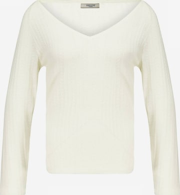 T-shirt 'TAIFFY' Deeluxe en blanc : devant