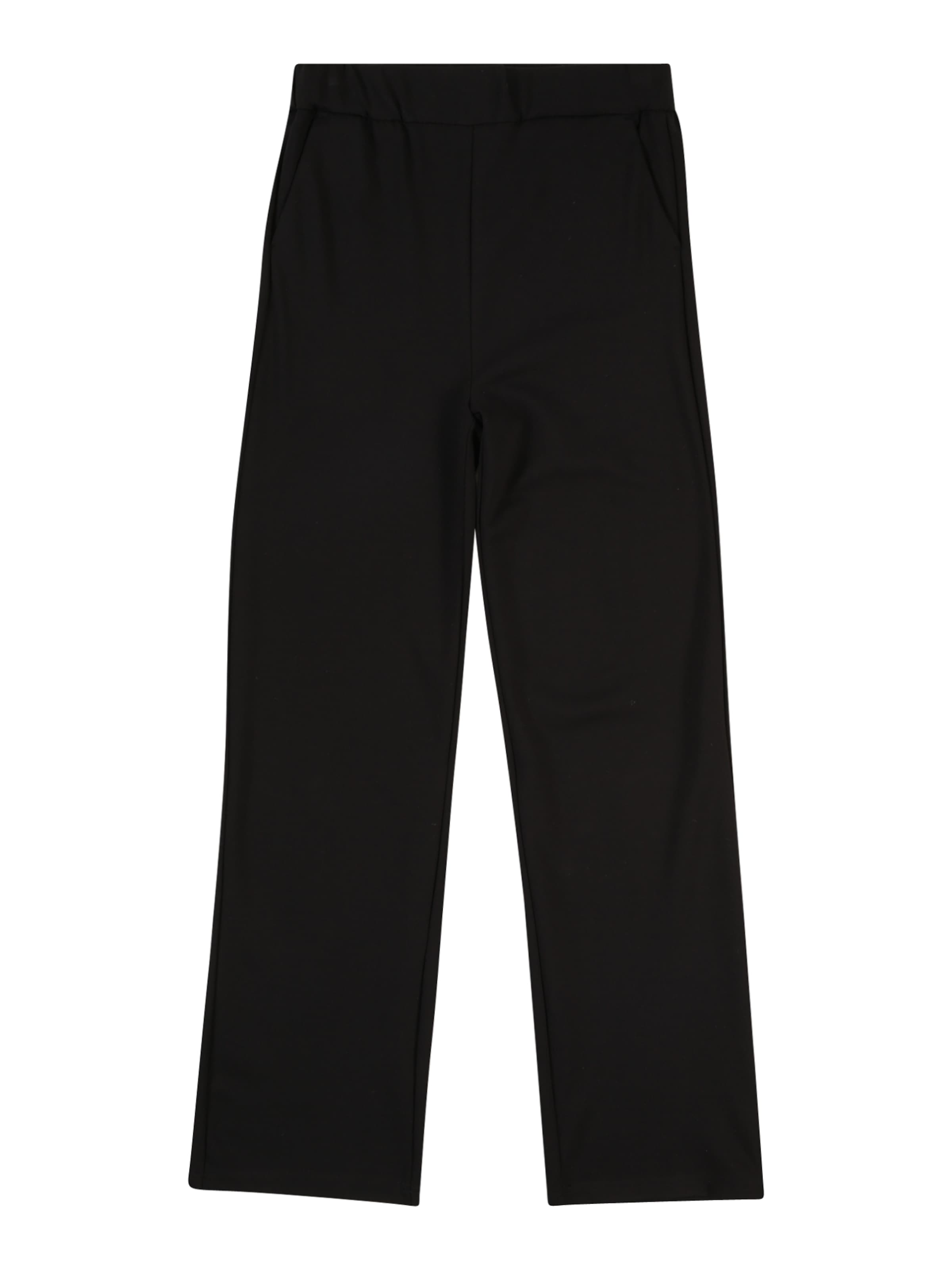 ONLY GIRLS - Loosefit Pantalón 'KOGPoptrash' en negro: frente