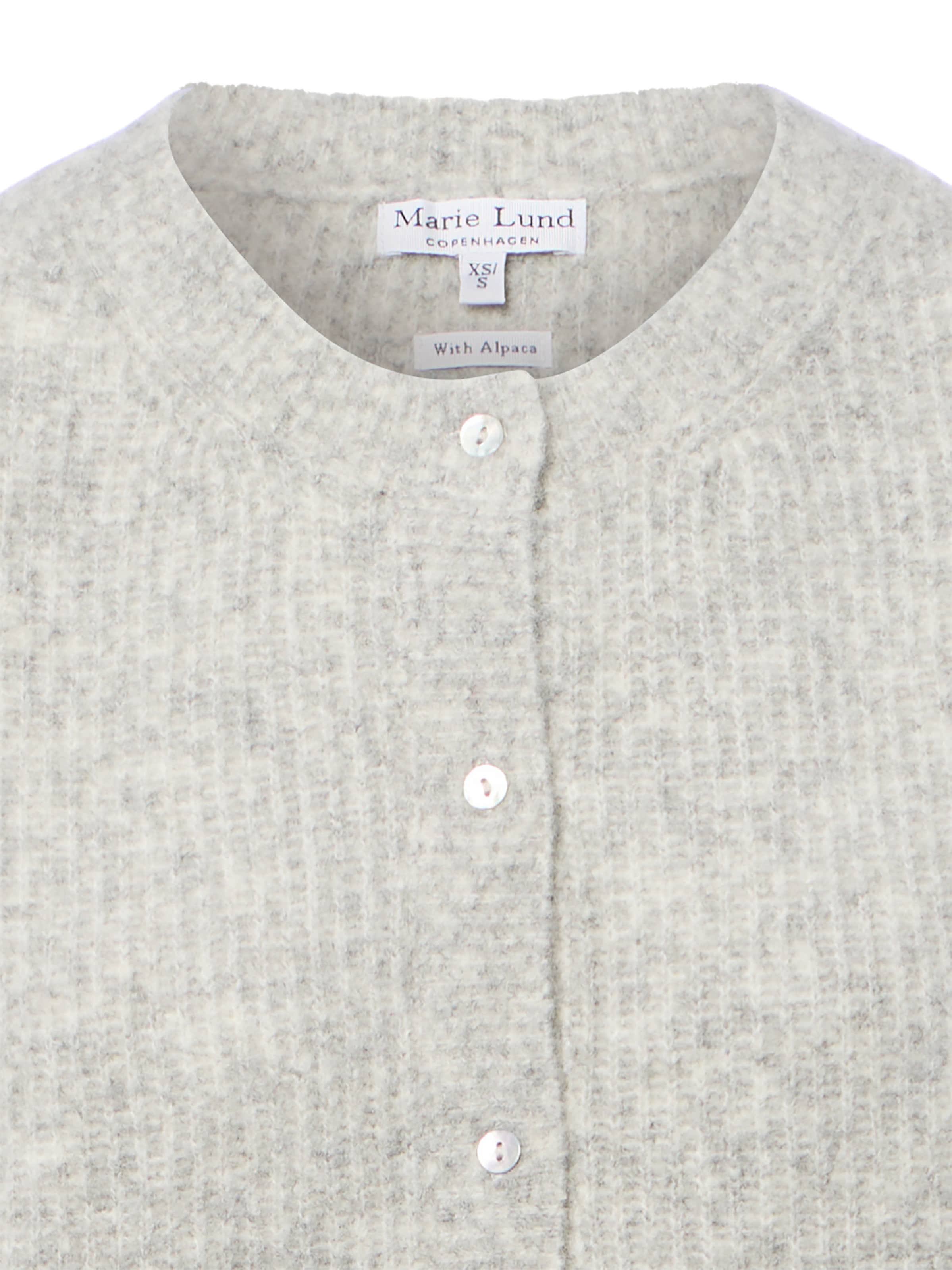 Marie Lund Knit cardigan in Grey