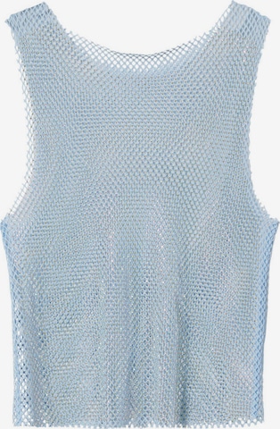 Top 'Lights' di MANGO in blu: frontale