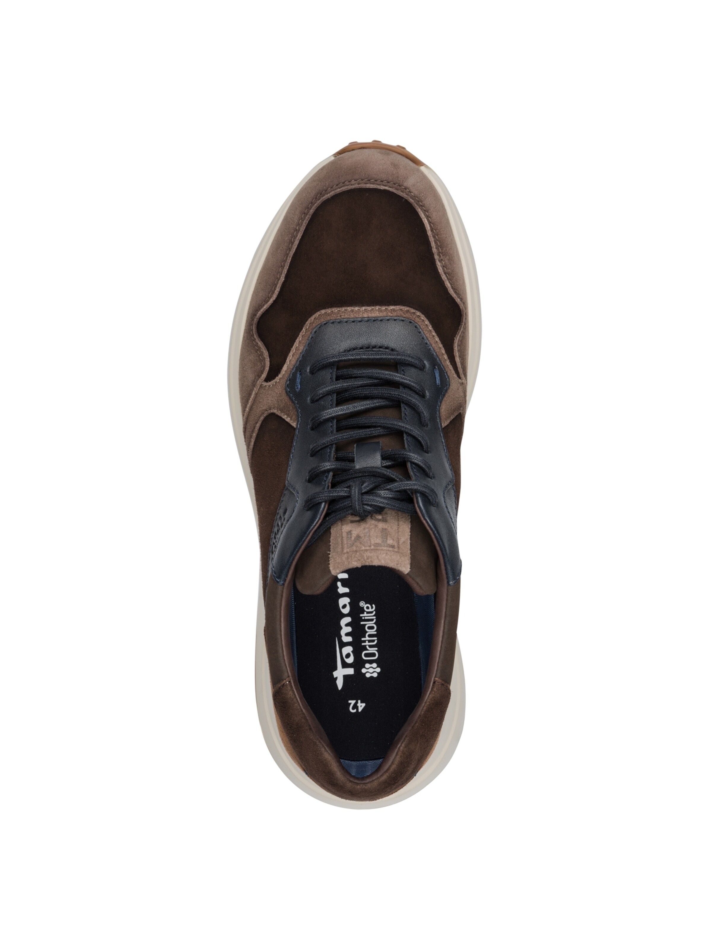 Tamaris Platform trainers in Brown
