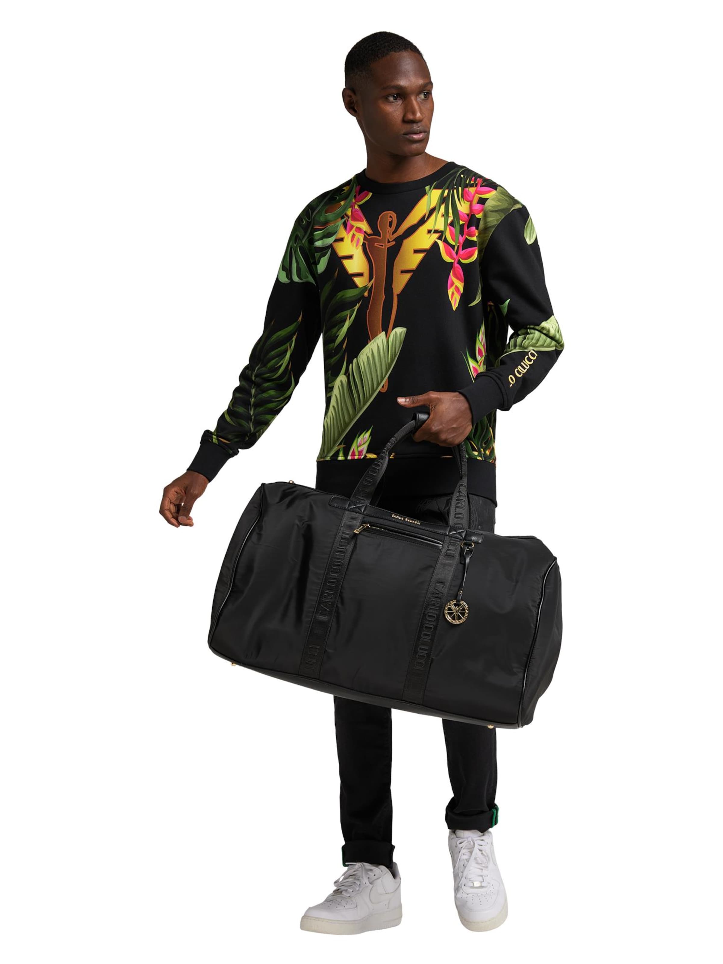 Sac de voyage 'Costabile' Carlo Colucci en noir