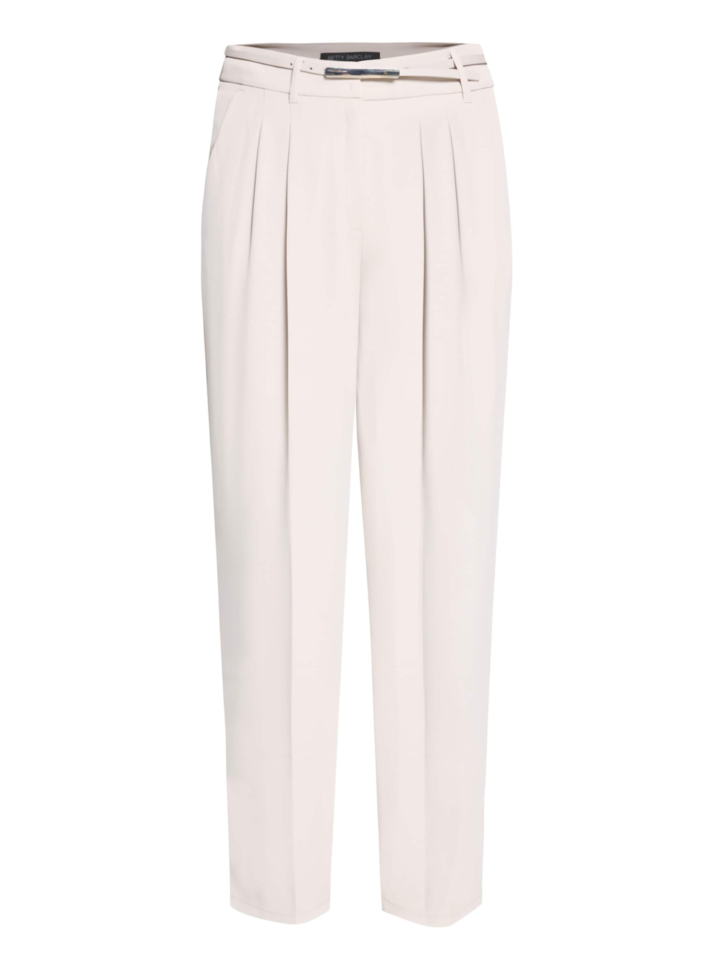 Betty Barclay Regular Stoffhose unifarben in Beige: Vorderseite