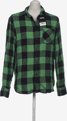 rag & bone Button Up Shirt in M in Green: front
