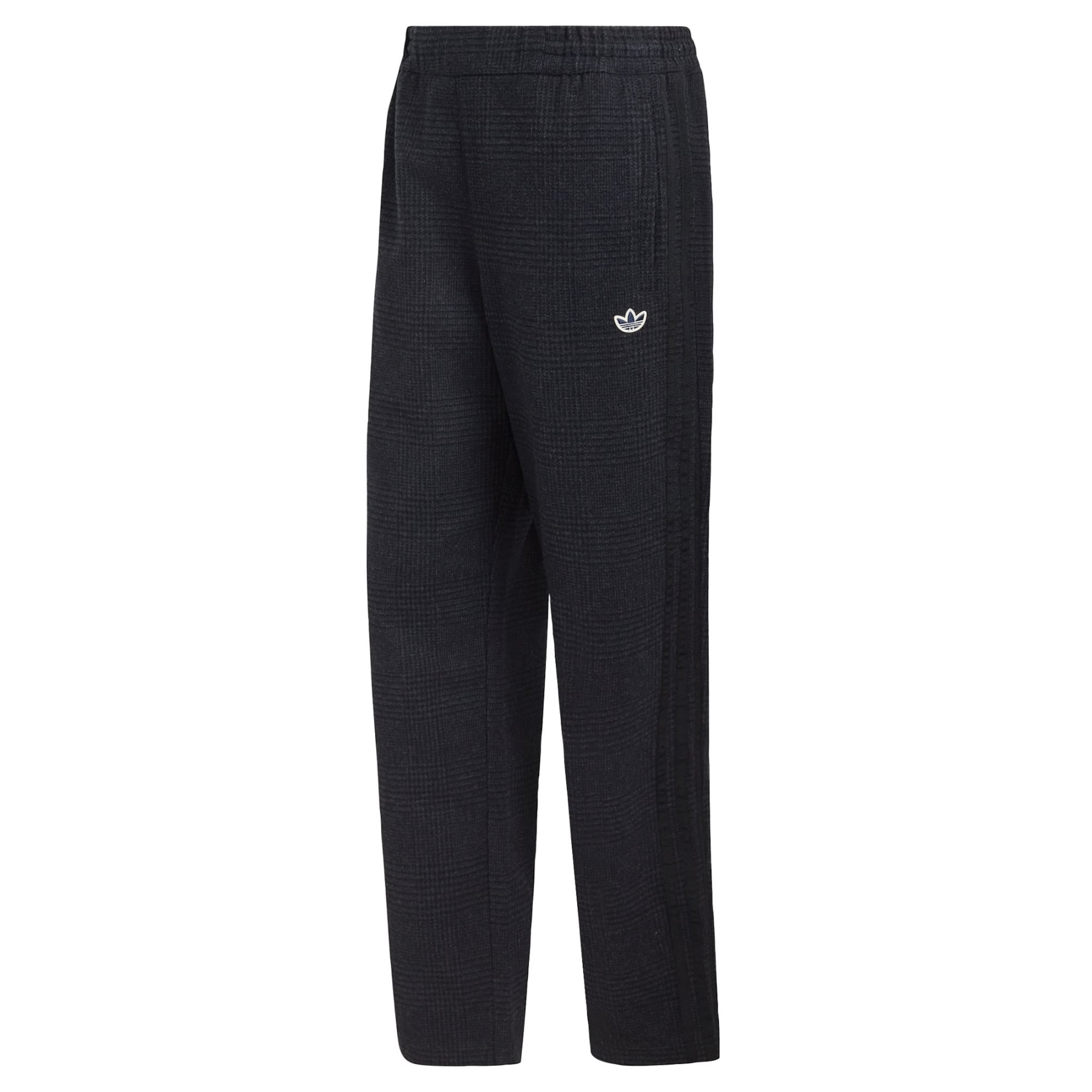 ADIDAS ORIGINALSregular Hlače 'Club Fb' - crna boja: prednji dio