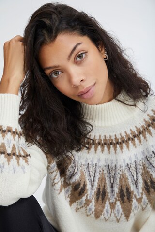 b.young Sweater 'Olika' in Brown