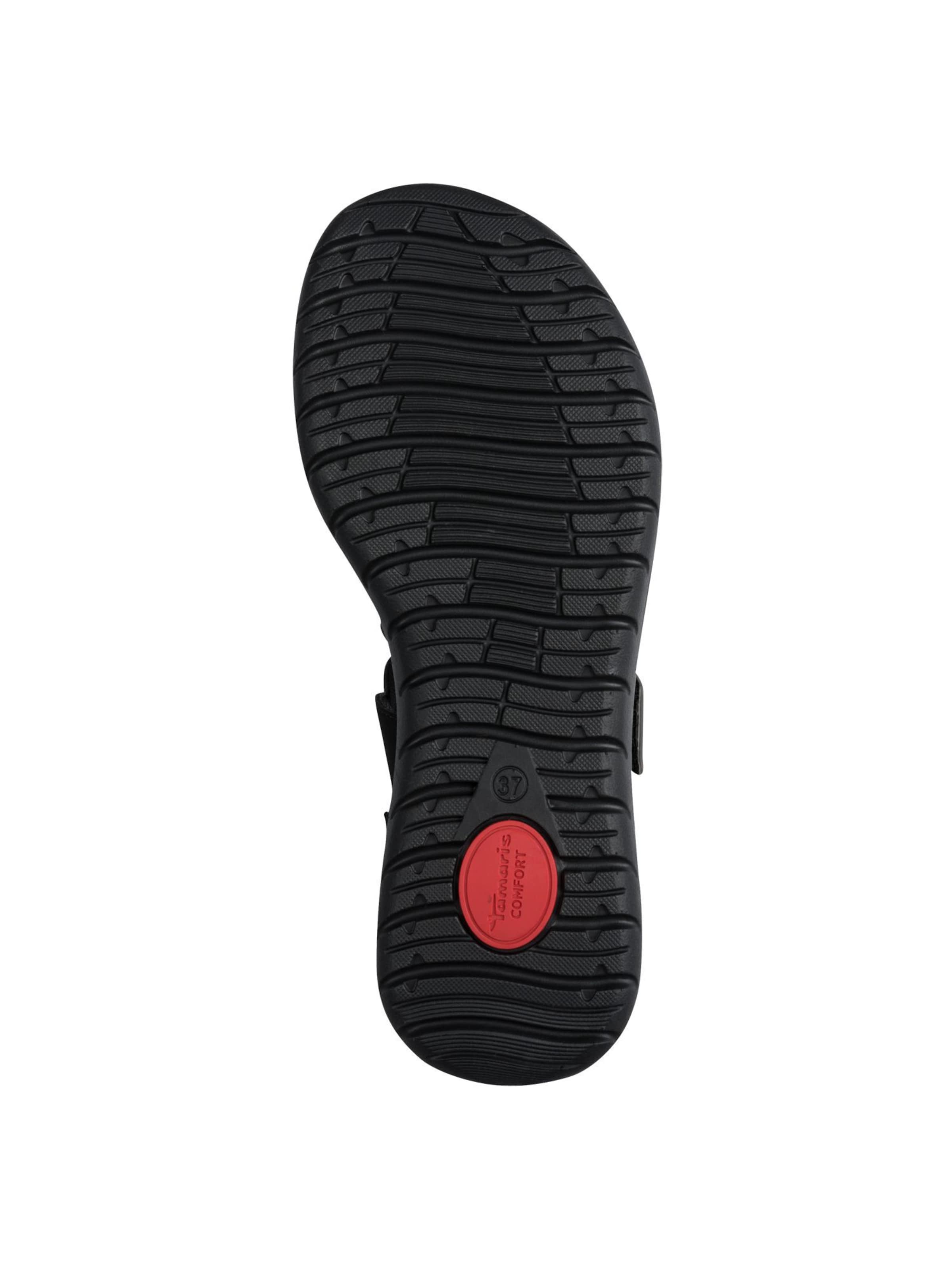 Sandales Tamaris en noir