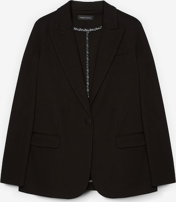 Fiorella Rubino - Chaqueta de entretiempo en negro: frente