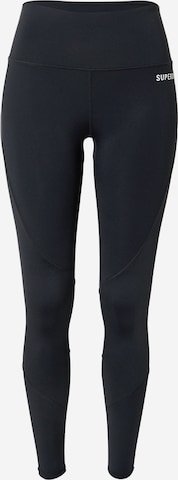 Superdry Skinny Sporthose in Schwarz: predná strana