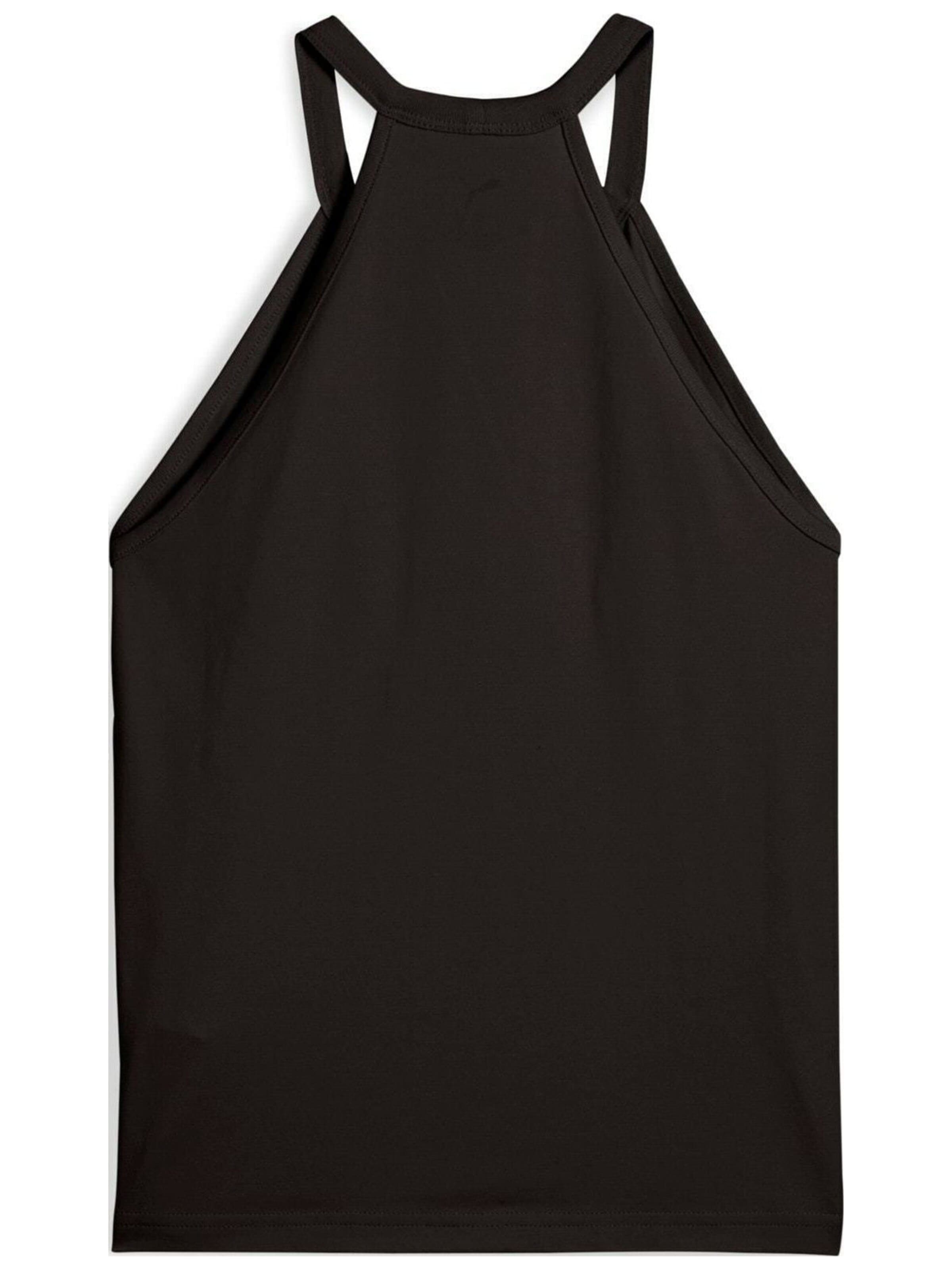 Top 'Puma Class Slim Short Tank' di PUMA in nero
