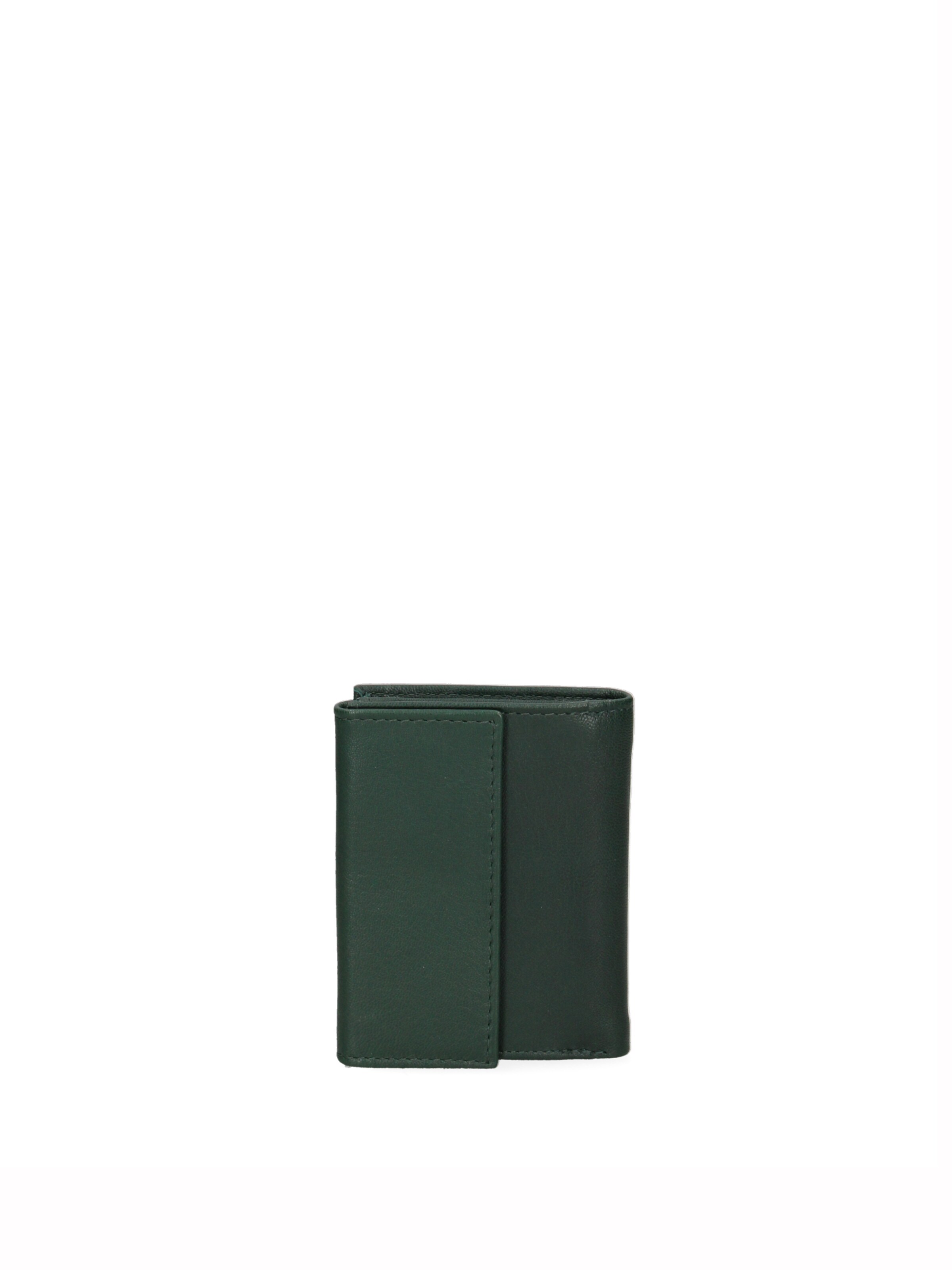 Portamonete di Sergio Valentini in verde: frontale