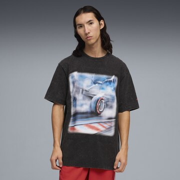 PUMA Funktionsshirt 'F1® Tyre' in Schwarz: Vorderseite