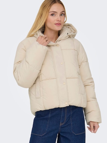 JDY Winter jacket 'JDYWONDER' in Beige