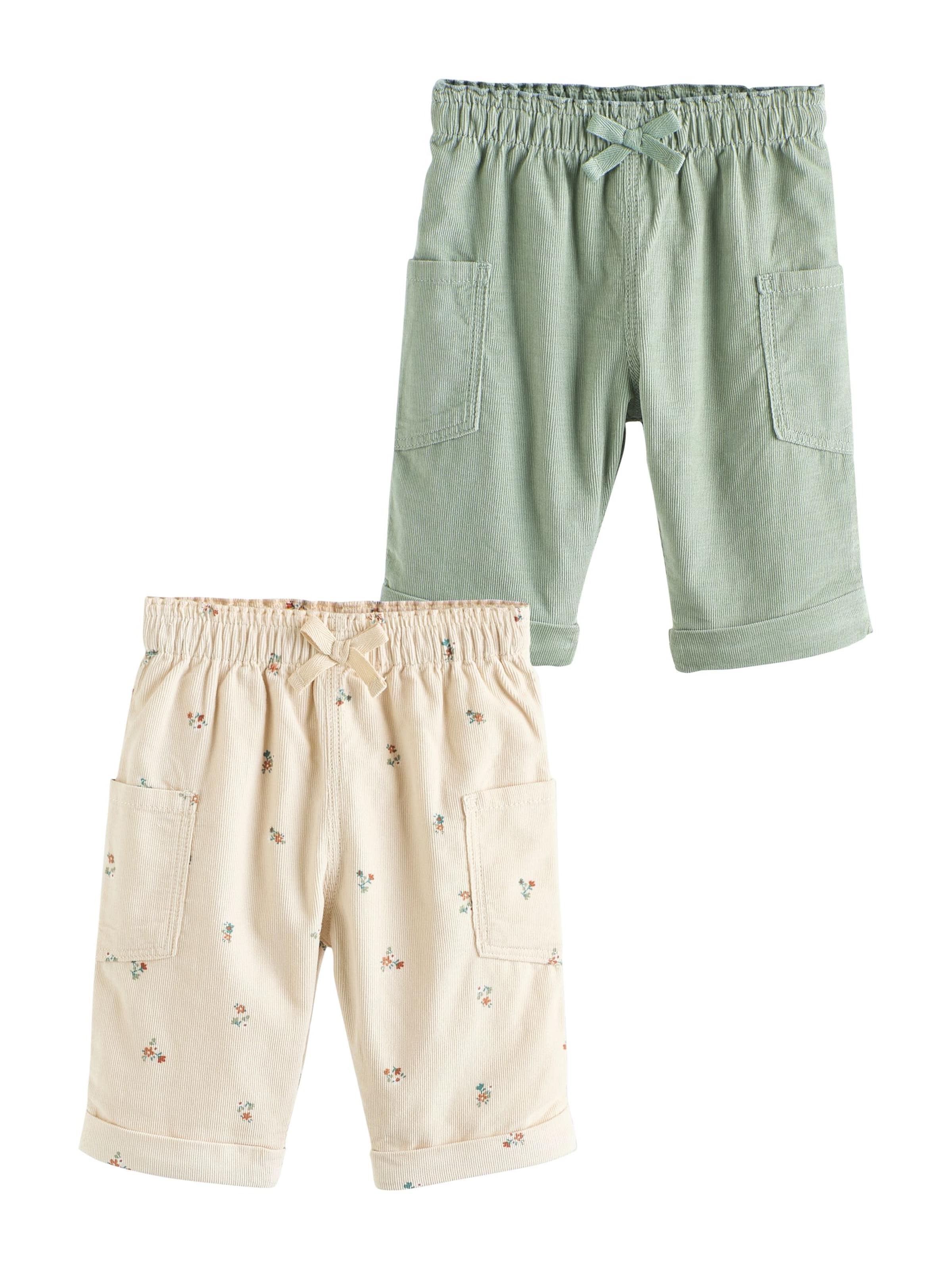 Next Regular Trousers in Beige: front