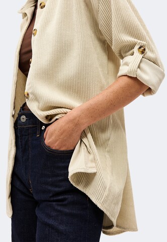 Hailys - Blusa 'Ro44bina' en beige