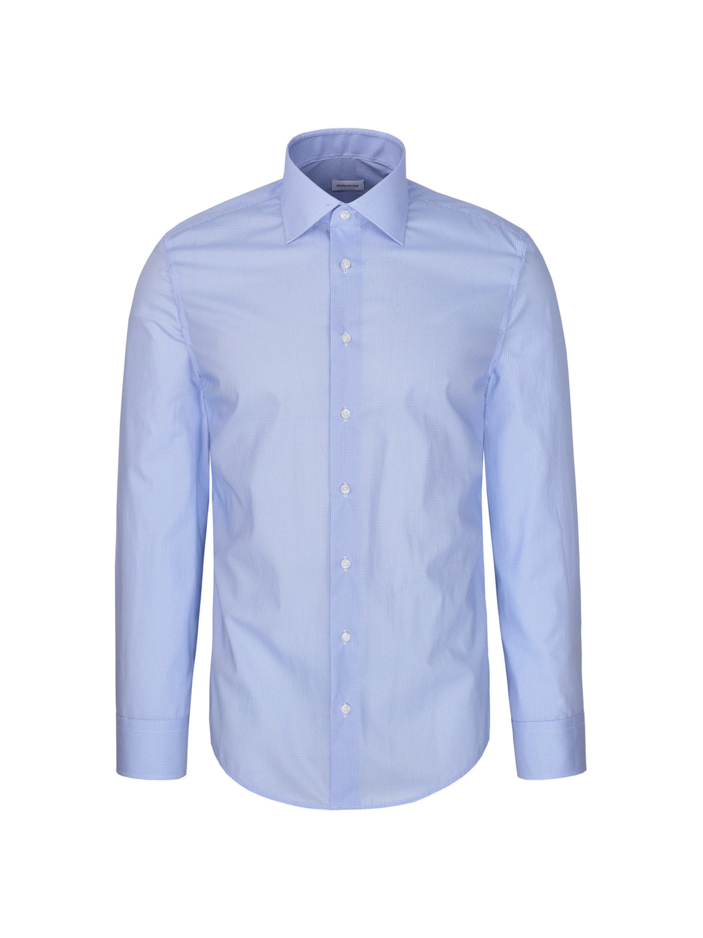 Coupe slim Chemise business SEIDENSTICKER en bleu : devant